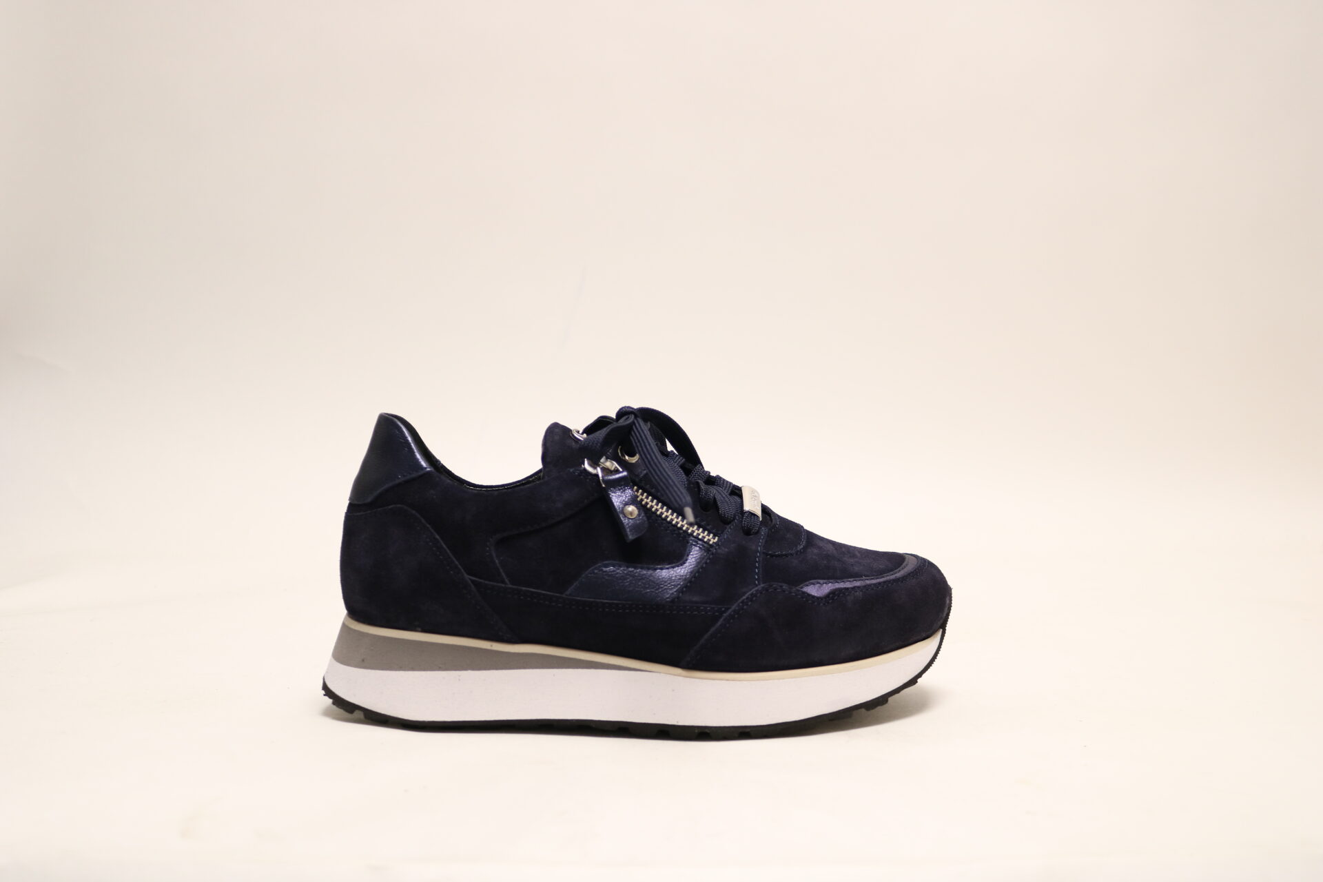 Footnotes 2091 K donkerblauw veterschoen