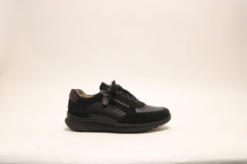 Hartjes 162.1617 K Rap Zwart Veterschoen