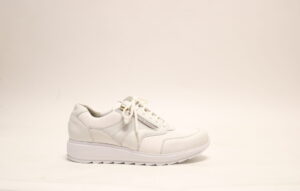 Durea 6279 H wit veterschoen