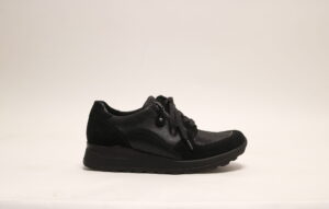 Waldläufer 64007 H Zwart veterschoen