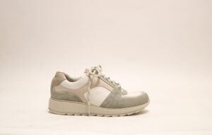 Durea 6315 K Wit veterschoen