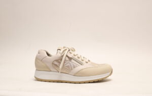 Durea 6322 H Beige tinten veterschoen