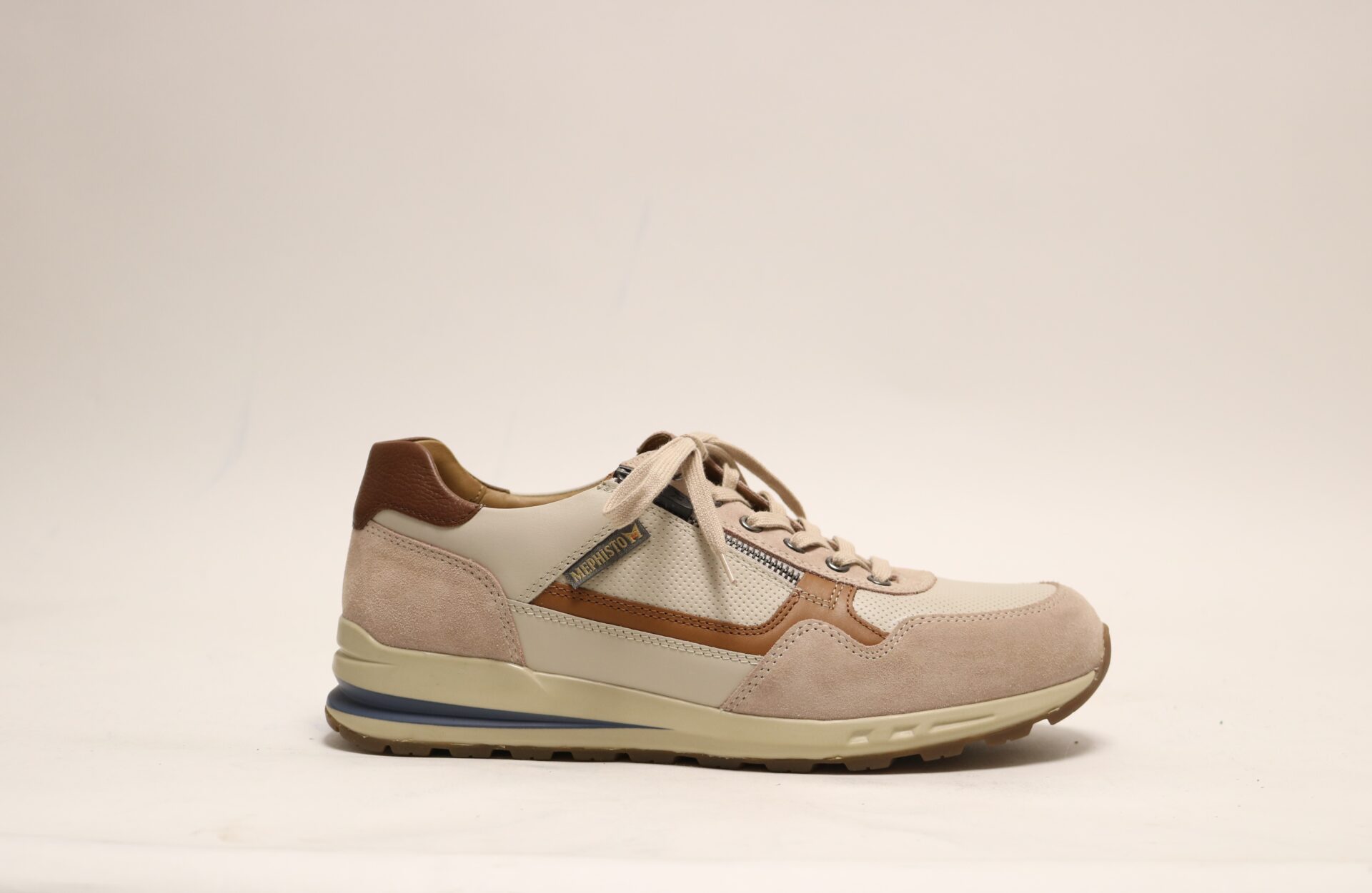 Mephisto 3612 Bradley Creme veterschoen