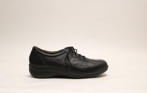 Durea 6095 K zwart veterschoen