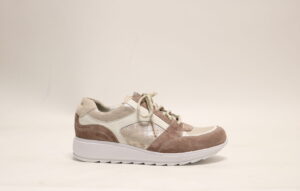 Durea 6315 H Roze veterschoen