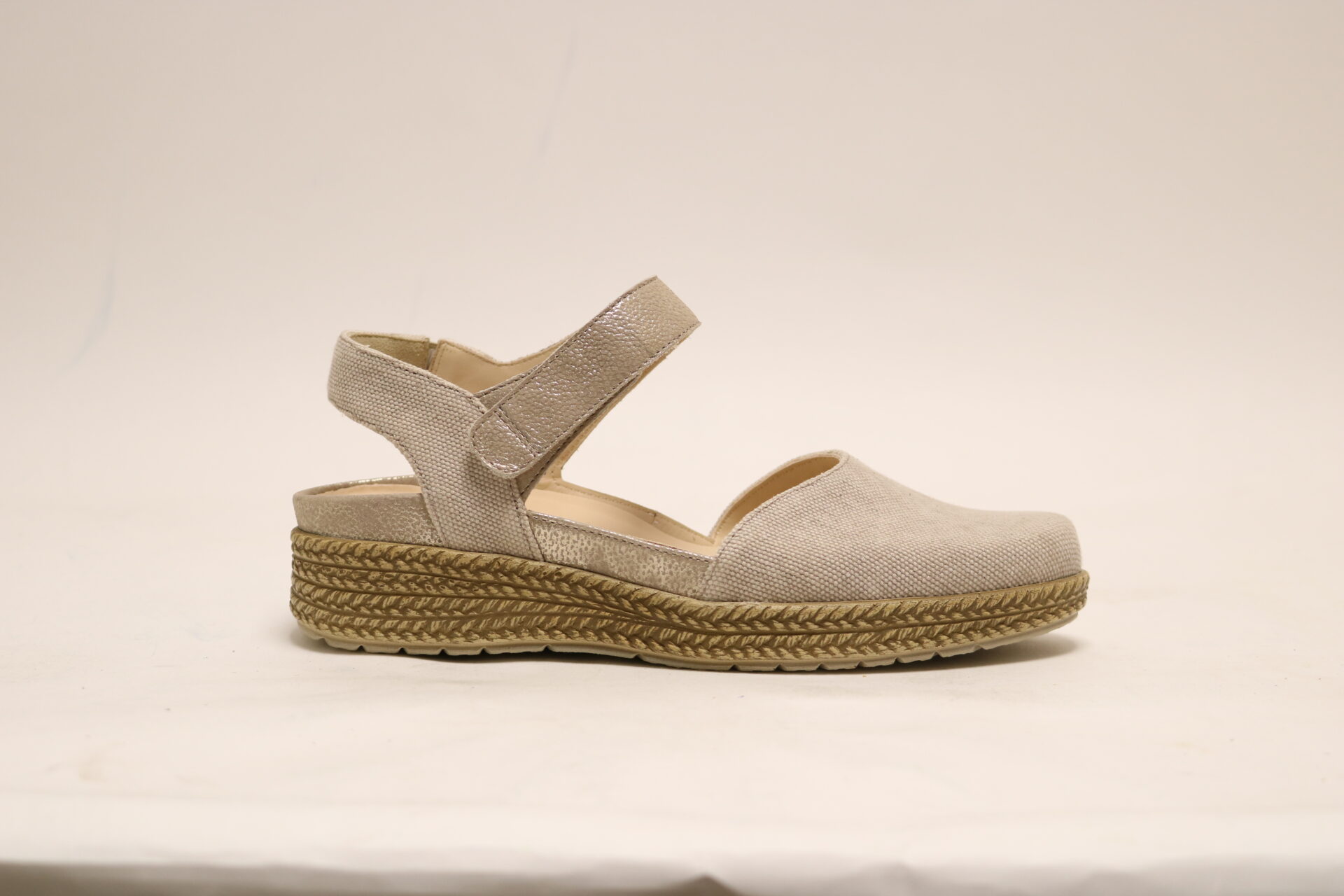 Durea 5924 H Beige Bandschoen