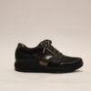 Durea 6279 H Zwart Tinten Veterschoen