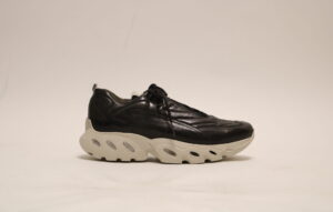 Durea 6311 H Zwart Veterschoen