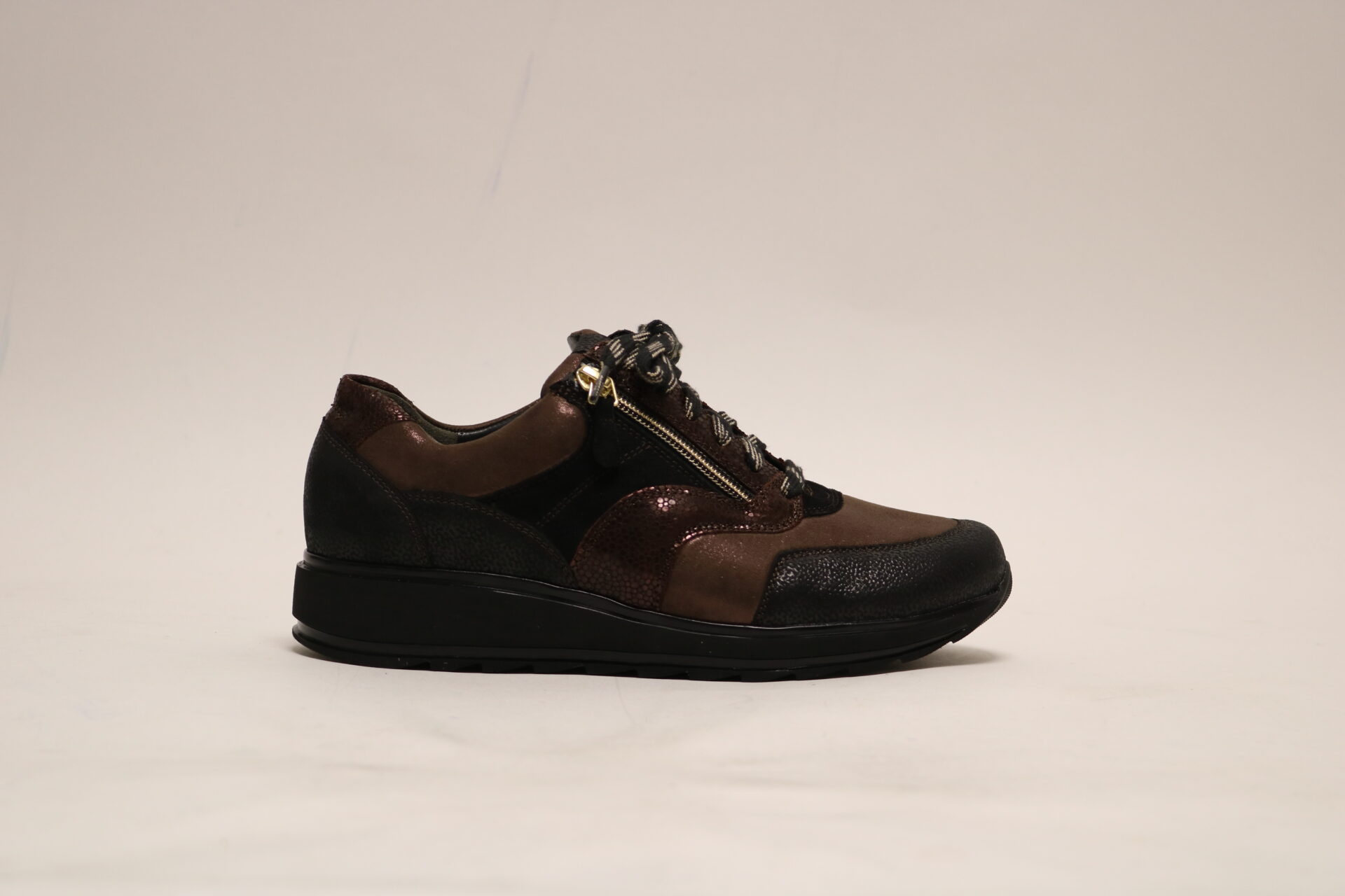 Durea 6279 K Bruin Tinten Veterschoen