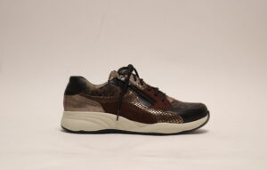 Durea 6318 K Bruin Dessin Veterschoen
